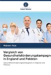 Vergleich von Gesundheitsförderungskampagnen in England und Pakistan