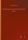 Mitteilungen Aus Den Memoiren Des Satan