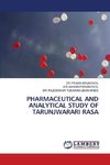 PHARMACEUTICAL AND ANALYTICAL STUDY OF TARUNJWARARI RASA