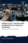 Software per il calcolo delle prestazioni di un motore a turboelica