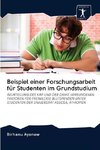 Beispiel einer Forschungsarbeit für Studenten im Grundstudium