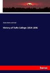 History of Tufts College 1854-1896