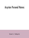 Assyrian personal names