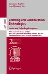 Learning and Collaboration Technologies. Human and Technology Ecosystems