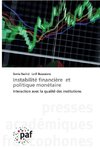 Instabilité financière et politique monétaire