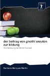 der beitrag von gnothi seauton zur bildung