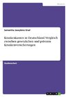 Krankenkassen in Deutschland. Vergleich zwischen gesetzlichen und privaten Krankenversicherungen