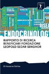 RAPPORTO DI RICERCA BENEFICIARI FONDAZIONE LEOPOLD SEDAR SENGHOR