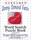 Circle It, Donny Osmond Facts, Word Search, Puzzle Book