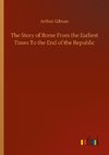 The Story of Rome From the Earliest Times To the End of the Republic