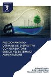 Posizionamento ottimale dei dispositivi con generatore eolico nel sistema di alimentazione