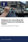 Software for calculating the performance of a turboprop engine