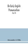 On early English pronunciation