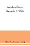 Indian constitutional documents, 1773-1915