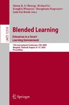 Blended Learning. Education in a Smart Learning Environment