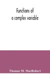 Functions of a complex variable