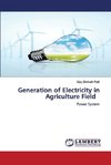 Generation of Electricity in Agriculture Field