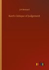 Kant's Critique of Judgement