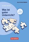 Was ist guter Unterricht?