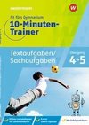 Fit fürs Gymnasium - Der 10-Minuten-Trainer. Übergang 4 / 5 Mathematik  Sachrechnen