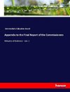Appendix to the Final Report of the Commissioners