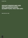 Gesamtverzeichnis des deutschsprachigen Schrifttums 1700-1910 (GV), Band 136, Sod - Spau