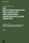 Die Rechtsgrundsätze des Königlich Preussischen Oberverwaltungsgerichts, Band 3, Die Entscheidungen in Kommunal- und Staatssteuerangelegenheiten