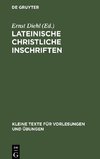 Lateinische christliche Inschriften