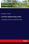 On British Administration in India