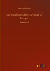 Introduction to the Literature of Europe