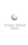 Trump Pence 2020  Golf Journal Sir Michael Huhn designer  edition