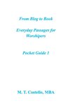 From Blog to Book Everyday Passages for Worshipers Pocket Guide 1