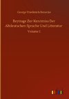 Beytrage Zur Kenntniss Der Altdeutschen Sprache Und Litteratur