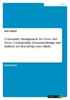 Community Management bei Dove und Nivea. Crossmediale Zusammenhänge und Einfluss auf den Erfolg einer Marke