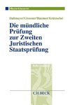 Die mündliche Prüfung zur Zweiten Juristischen Staatsprüfung