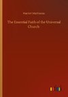 The Essential Faith of the Universal Church