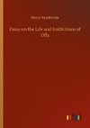 Essay on the Life and Institutions of Offa