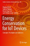 Energy Conservation for IoT Devices