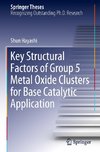 Key Structural Factors of Group 5 Metal Oxide Clusters for Base Catalytic Application