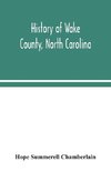 History of Wake County, North Carolina