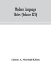 Modern language notes (Volume XXV)