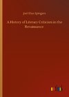 A History of Literary Criticism in the Renaissance