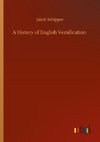 A History of English Versification