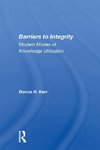 Barriers to Integrity