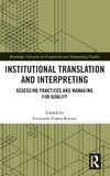 Institutional Translation and Interpreting