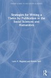 Strategies for Writing a Thesis by Publication in the Social Sciences and Humanities