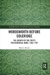 Wordsworth Before Coleridge