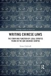 Writing Chinese Laws