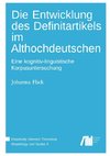 Die Entwicklung des Definitartikels im Althochdeutschen