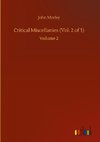 Critical Miscellanies (Vol. 2 of 3)